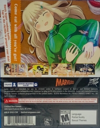 Senran Kagura: Bon Appétit! Full Course (English text back cover) Box Art
