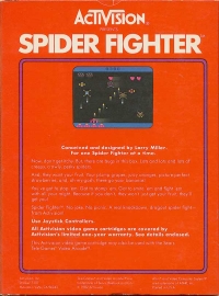 Spider Fighter Box Art