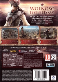 Assassin's Creed Liberation HD [PL] Box Art