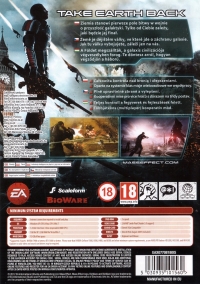 Mass Effect 3 [PL][CZ][HU] Box Art