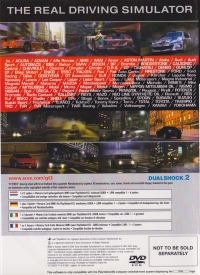 Gran Turismo 3: A-spec (Not to be sold separately) Box Art
