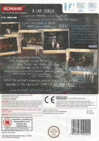 Silent Hill: Shattered Memories [UK] Box Art