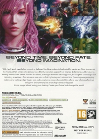 Final Fantasy XIII-2 (Not for Resale) Box Art