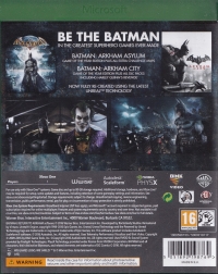 Batman: Return to Arkham Box Art