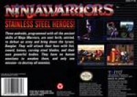 Ninja Warriors Box Art