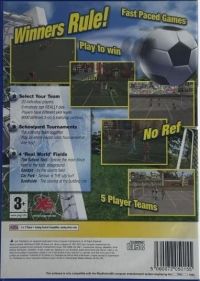 XS Junior League Soccer Box Art