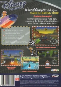 Walt Disney World Quest: Magical Racing Tour Box Art