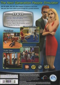 Sims 2, The - Special DVD Edition Box Art