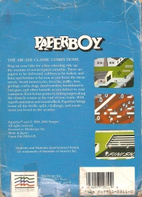Paperboy (round seal) Box Art
