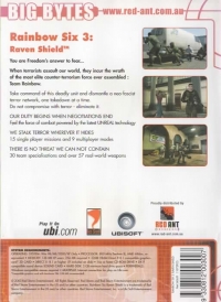 Rainbow Six 3: Raven Shield - Big Bytes Box Art