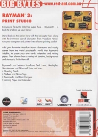 Rayman 3: Print Studio - Big Bytes Box Art