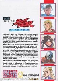 SF20: The Art of Street Fighter Box Art