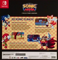 Sonic Mania - Collector's Edition Box Art