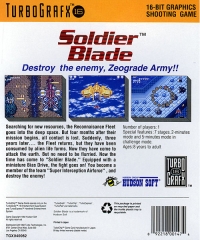Soldier Blade Box Art