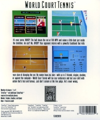 World Court Tennis Box Art