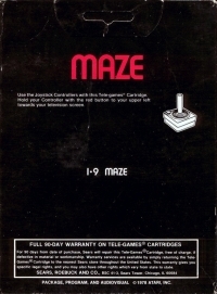 Maze (4975112) Box Art