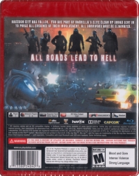 Resident Evil: Operation Raccoon City - Greatest Hits (red keepcase) Box Art