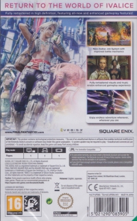 Final Fantasy XII: The Zodiac Age [UK] Box Art