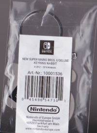 New Super Mario Bros. U Deluxe Keyring Nabbit Box Art