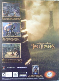 Lord of the Rings, The: The Two Towers Promotional Flyer (Gatefold) Box Art