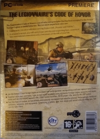 Code of Honor: The French Foreign Legion - Premiere Box Art