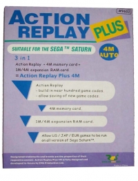 EMS Action Replay 4M Plus (Four in One) Box Art