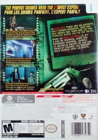 CSI: Crime Scene Investigation: Deadly Intent [CA] Box Art