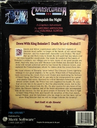 Transylvania III: Vanquish the Night Box Art