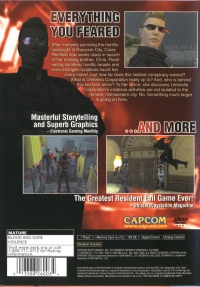 Resident Evil Code: Veronica X - Greatest Hits Box Art
