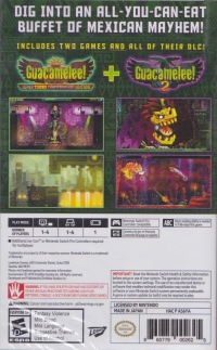 Guacamelee! One-Two Punch Collection Box Art