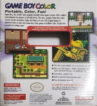 Nintendo Game Boy Color (Color Grape) Box Art