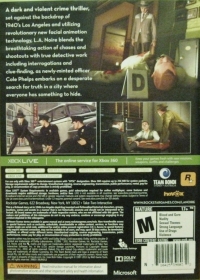 L.A. Noire - Platinum Hits Box Art