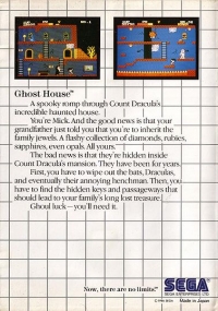 Ghost House (Sega Card) [UK] Box Art