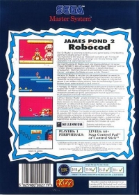 James Pond 2: Codename RoboCod - Kixx Box Art