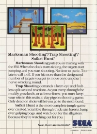 Marksman Shooting / Trap Shooting / Safari Hunt [UK] Box Art