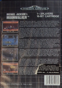 Michael Jackson's Moonwalker [PT] Box Art