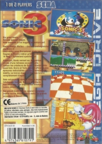 Sonic 3 [PT] Box Art