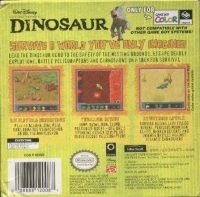 Walt Disney Pictures Presents: Dinosaur Box Art