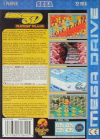 Sonic 3D: Flickies' Island [PT] Box Art