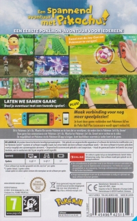 Pokémon: Let's Go, Pikachu! [NL] Box Art