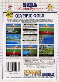 Olympic Gold: Barcelona '92 [FR] Box Art