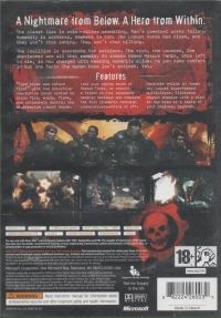 Gears of War (PEGI Rating) Box Art