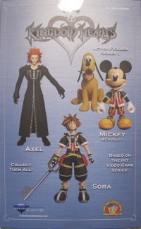 Kingdom Hearts - Axel Action Figure Box Art