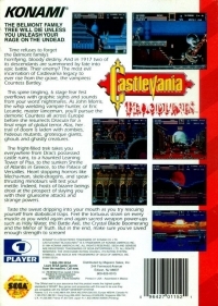 Castlevania: Bloodlines (cardboard slidebox) Box Art