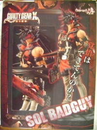 GUILTY GEAR Xrd -SIGN- 1/8 Scale Painted Figure - Sol Badguy (Normal Version) Box Art