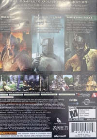 Elder Scrolls IV, The: Oblivion: Game of the Year Edition (Made in USA) Box Art