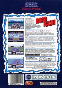 Road Rash - Kixx Box Art