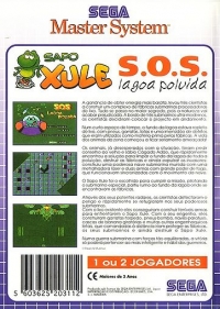 Sapo Xulé: S.O.S. Lagoa Poluida Box Art