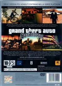 Grand Theft Auto: San Andreas - Platinum [IT] Box Art
