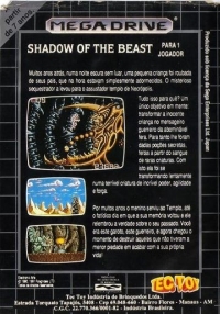 Shadow of the Beast Box Art